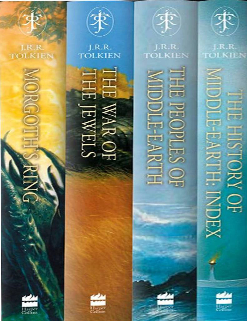 The History of Middle-Earth. Boxed Set 4. Morgoth's Ring, The War of the Jewels, The Peoples of Middle-earth & Index