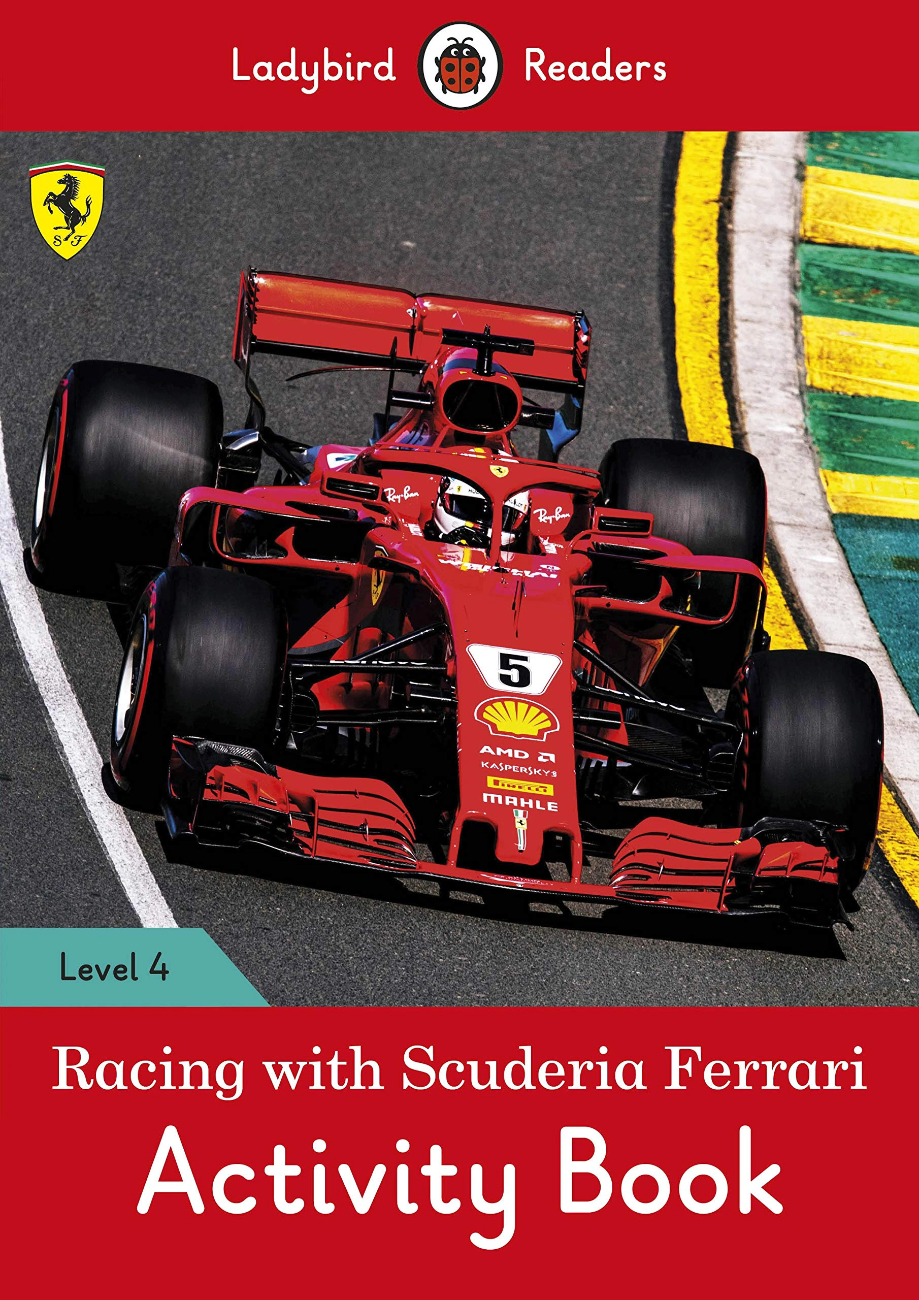 Racing with Scuderia Ferrari. Activity Book