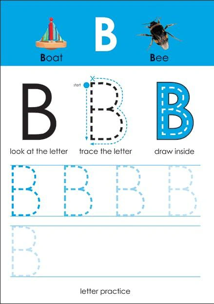 Uppercase Alphabet. Wipe-Clean Workbook