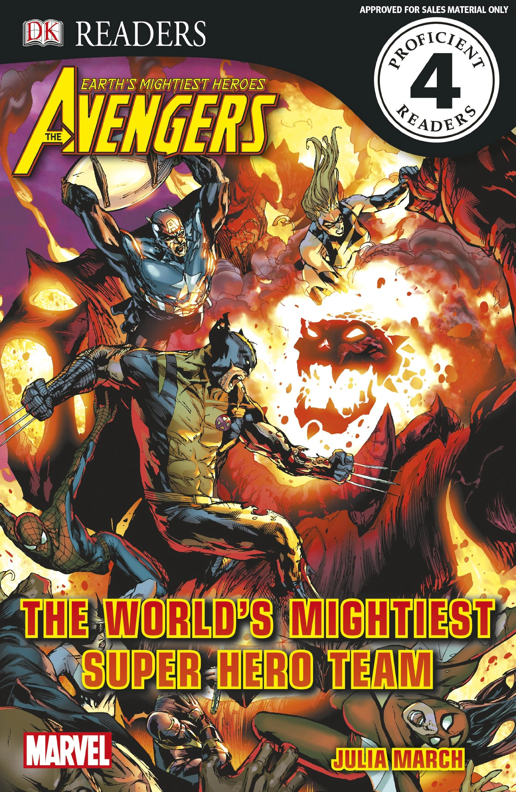 DK Readers 4: World's Mightiest Super Hero Team,The