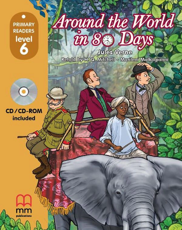 Around The World in Eighty Days (with CD-ROM)