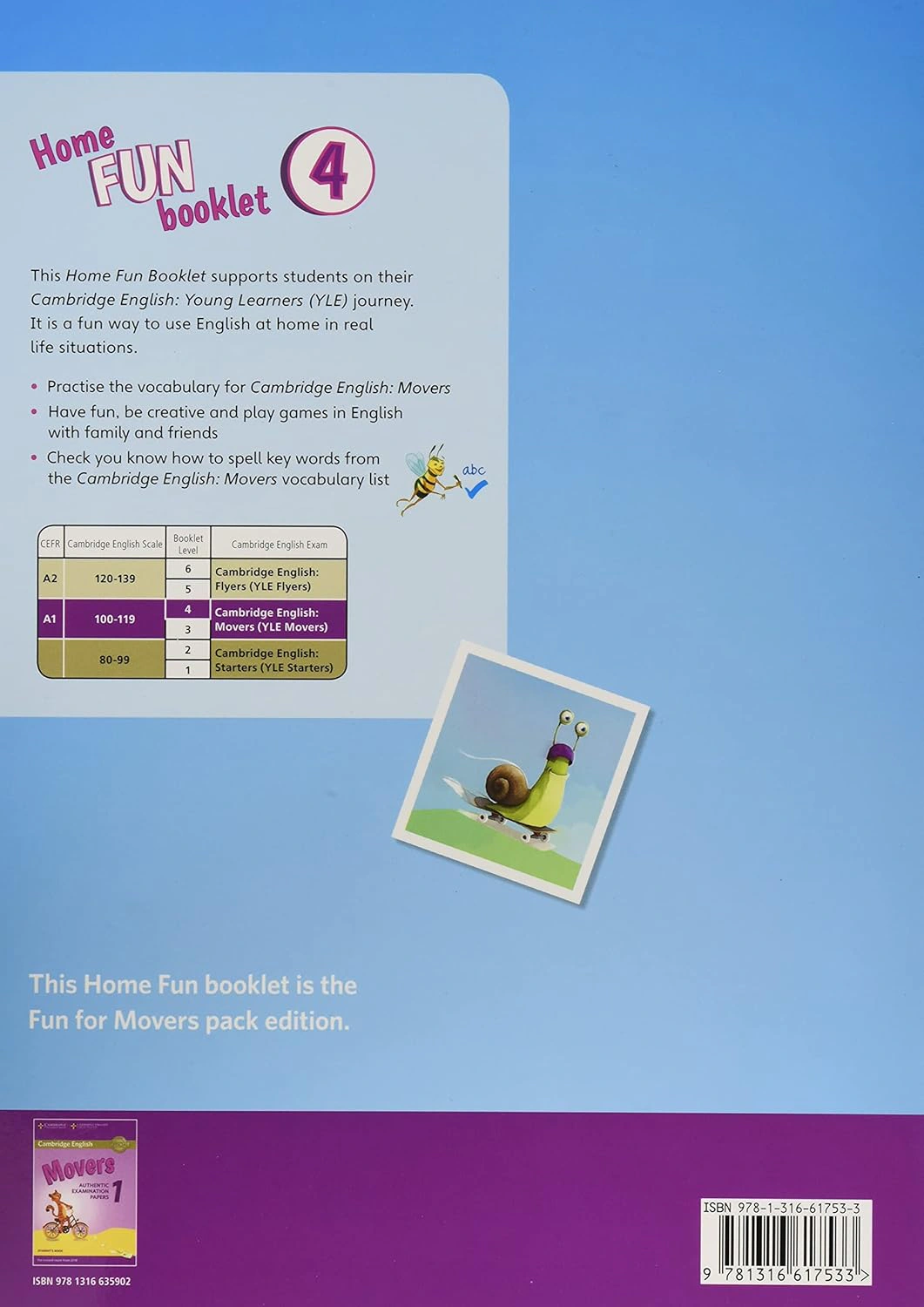 Fun for Movers. Student's Book with Online Activities with Audio and Home Fun Booklet 4