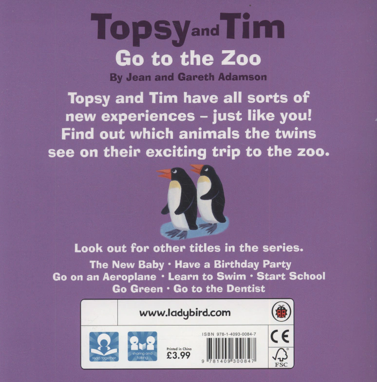 Topsy and Tim. Go to the Zoo
