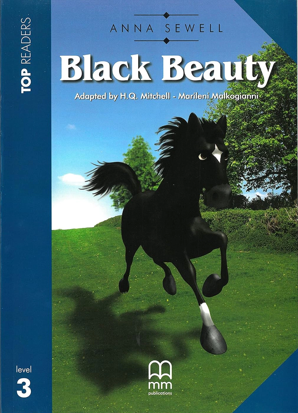 Top Readers 3: Black Beauty Pre-Intermediate Book with Glossary & Audio CD