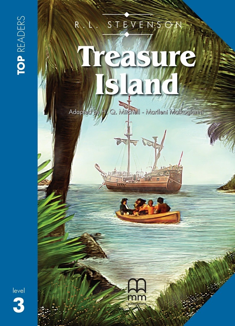 Top Readers 3: Treasure Island Pre-Intermediate Book with Glossary