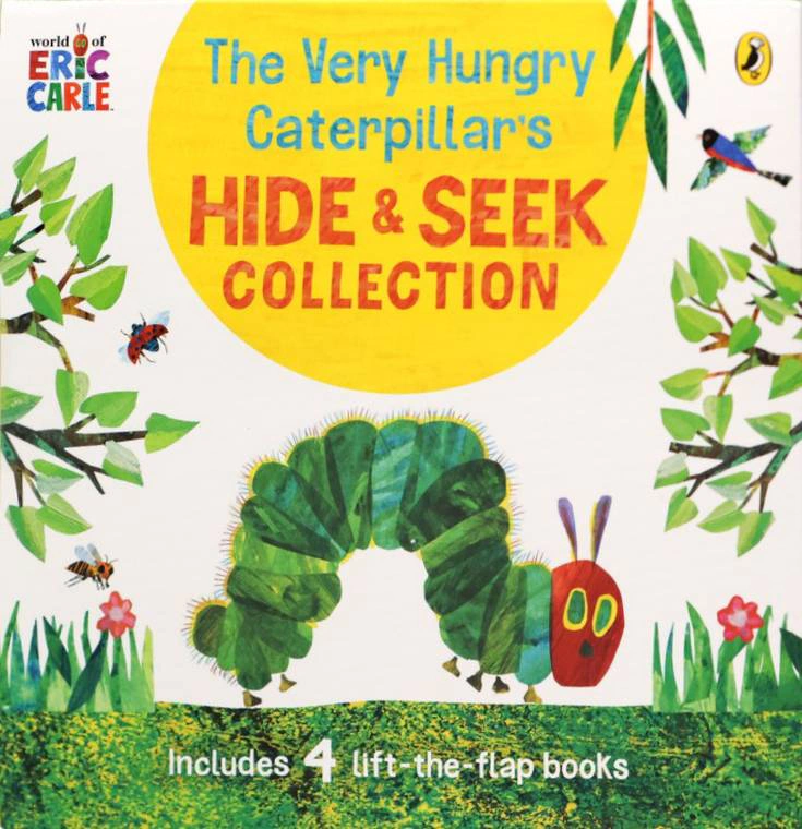The Very Hungry Caterpillars: Hide & Seek. Box 4 lift-the-flap books