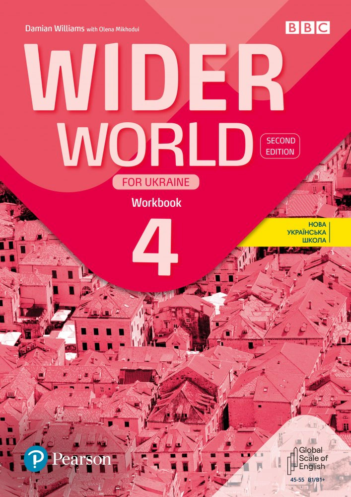 Wider World 2nd Edition for Ukraine 4 Workbook + App