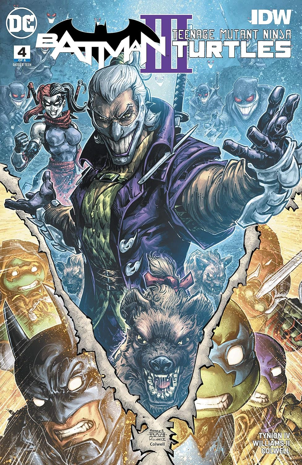 Batman/Teenage Mutant Ninja Turtles III #4A (2019)