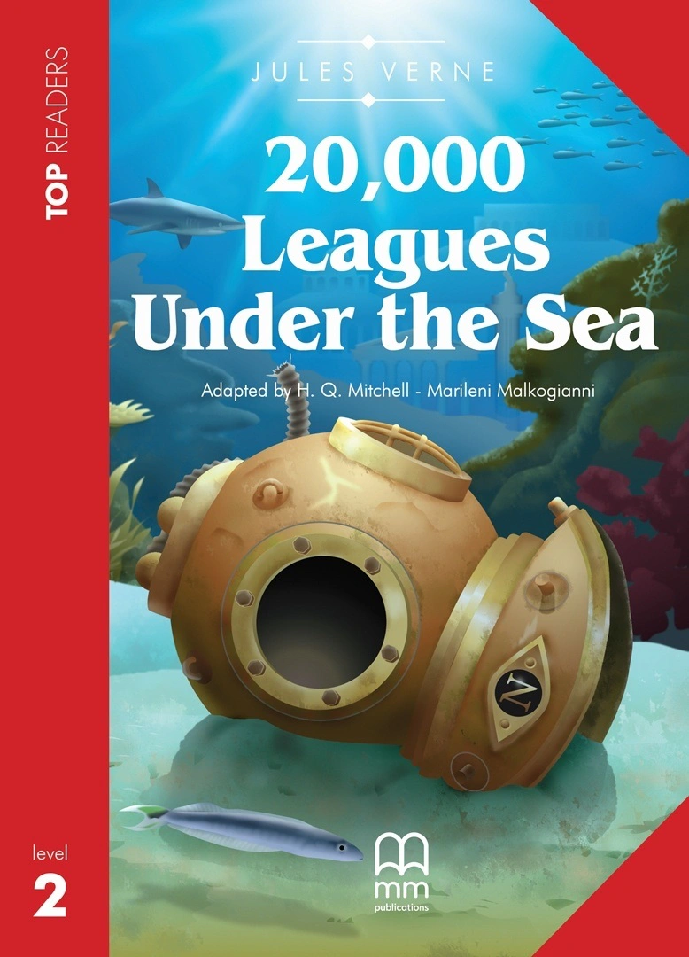 Top Readers 2: 20,000 Leagues Under the Sea Elementary Book with CD