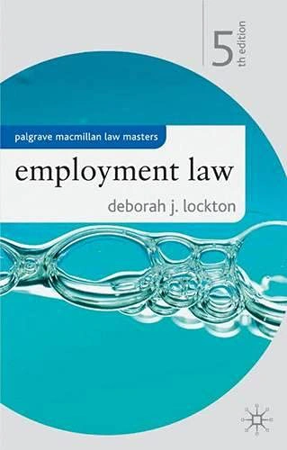 Employment Law. 5th Edition