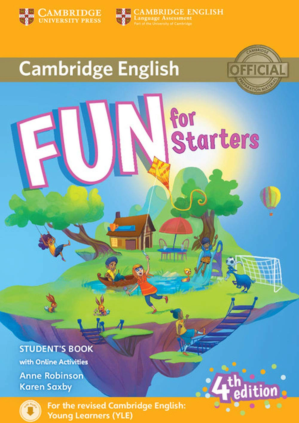 Fun for 4th Edition Starters Student's Book with Online Activities with Audio