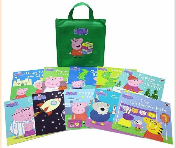 Peppa Pig. Collection 10 Books Set In a Green Bag
