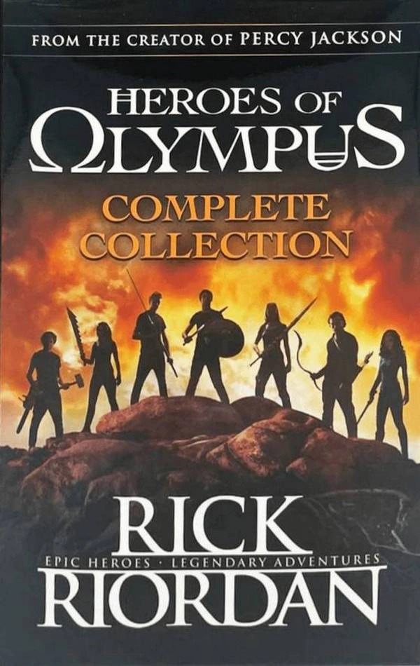 Heroes Of Olympus Complete Collection (5 Books Slipcase)