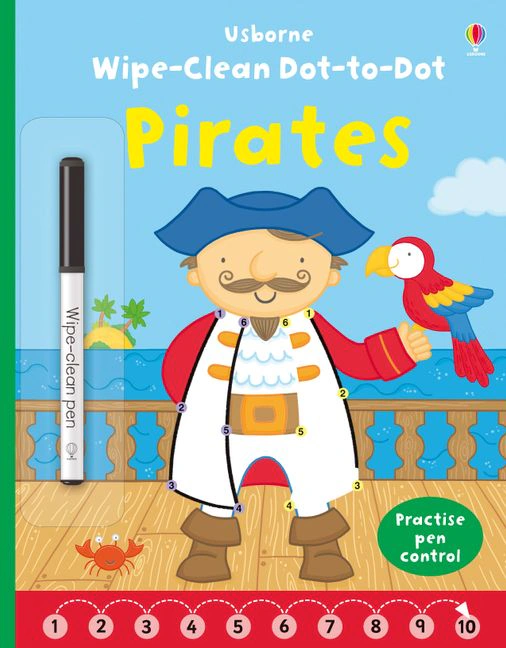 Wipe-Clean: Dot-to-Dot Pirates