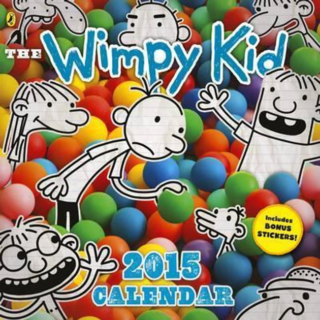 Diary of a Wimpy Kid. Calendar 2015