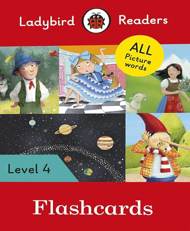 Ladybird Readers 4 Flashcards