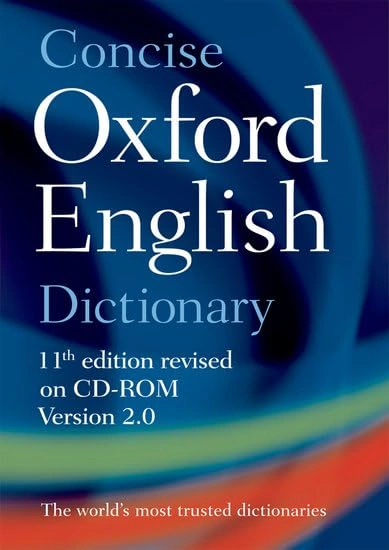 Concise Oxford English Dictionary