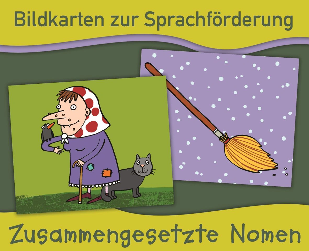 Bildkarten: Zusammengesetzte Nomen