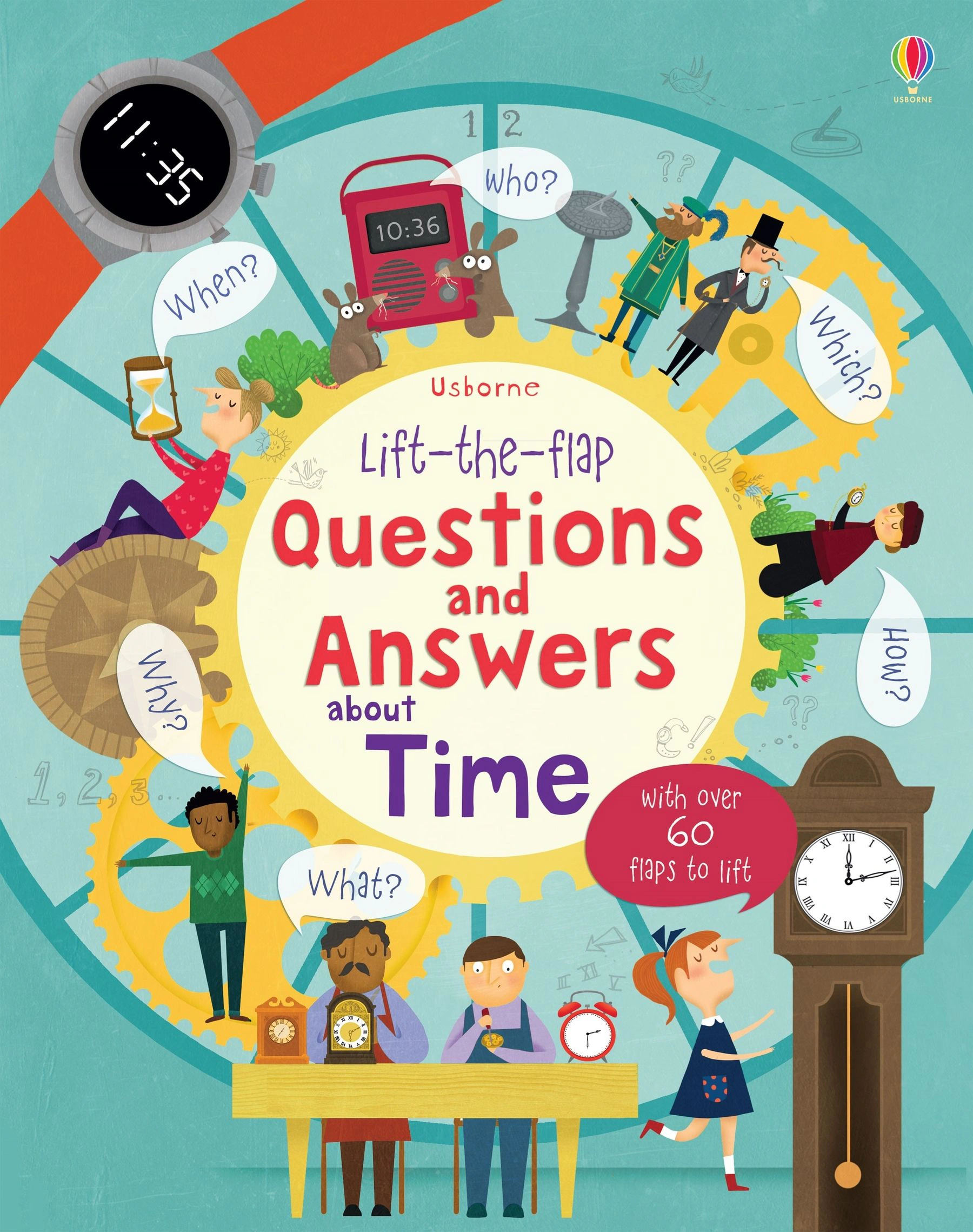 Lift-the-Flap: Questions and Answers About Time