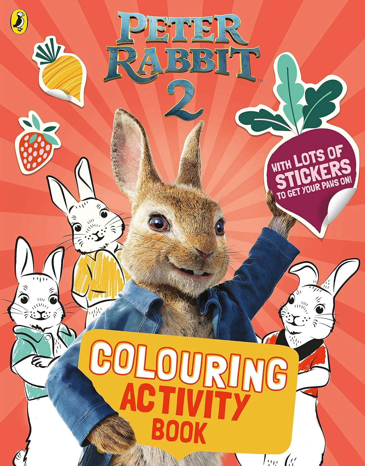 Peter Rabbit 2 Colouring Sticker Activity