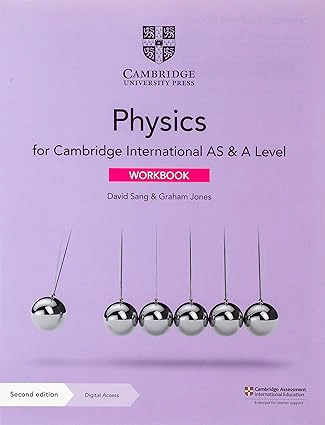 Cambridge International AS & A Level Physics Workbook with Digital Access (2 Years)